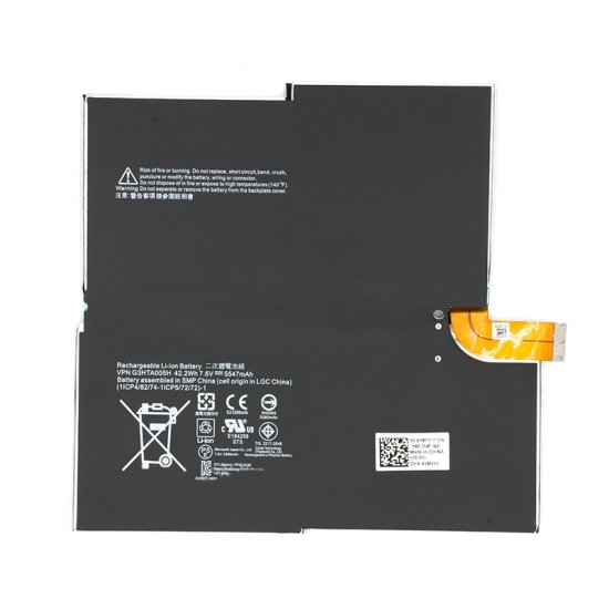 Original Bateria Microsoft 1577-9700 Microsoft G3HTA005H 5547mAh 42.2Wh 4-Células  Clique na imagem para fechar