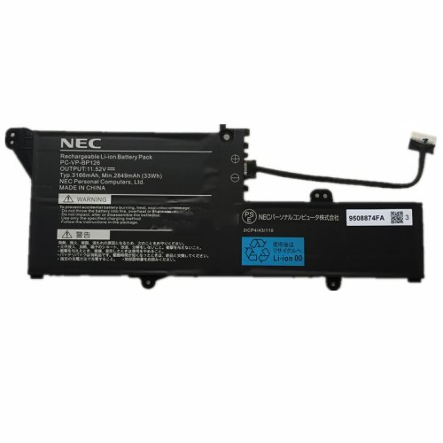 Novo NEC GN10R7/9A PC-GN10R79AA 3166mAh 33Wh 3-Células bateria para computador portátil