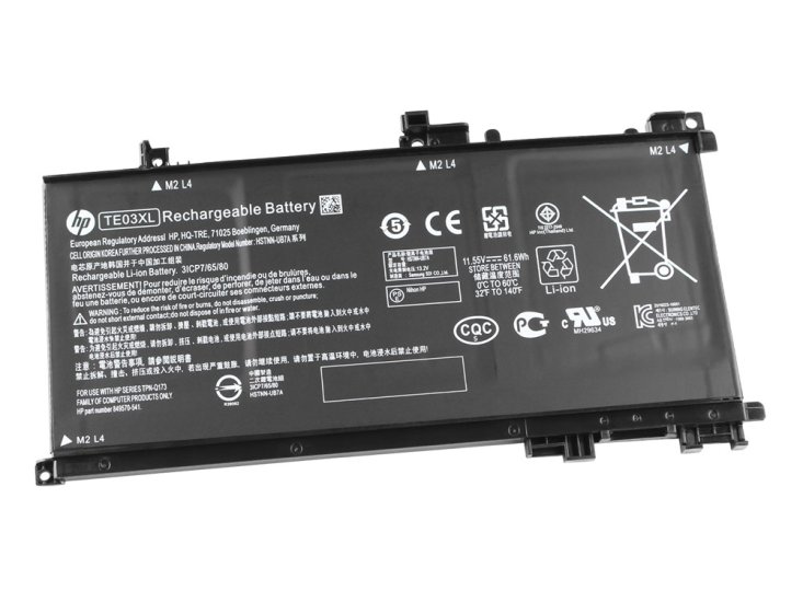 Original Bateria HP Omen 15-ax002np 15-ax020ur 5150mAh 61.6Wh  Clique na imagem para fechar