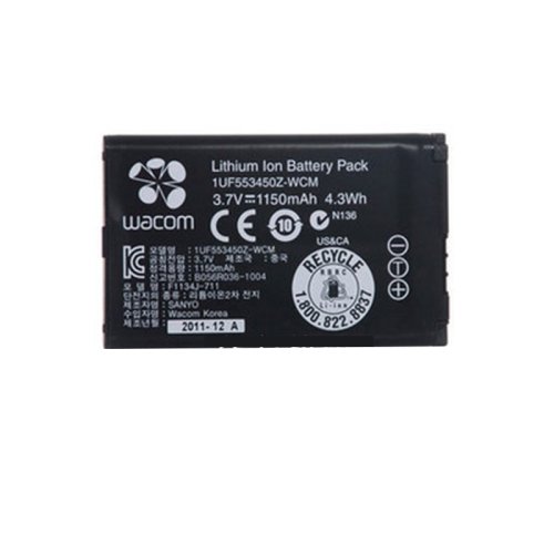 Original Bateria Wacom CTH-470K-ES Wacom PTH-650-XX 1150mAh 4.3Wh 1-Células