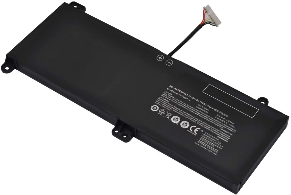 4320mAh 66Wh Bateria Clevo 6-87-PA70S-62B01