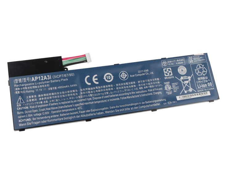 4850mAh Acer Aspire M3-581TG-52466G52Mnkk Original Bateria  Clique na imagem para fechar