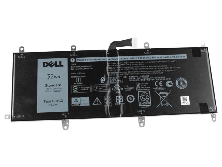 Original 32Wh Bateria Dell Venue 10 Pro 5056  Clique na imagem para fechar