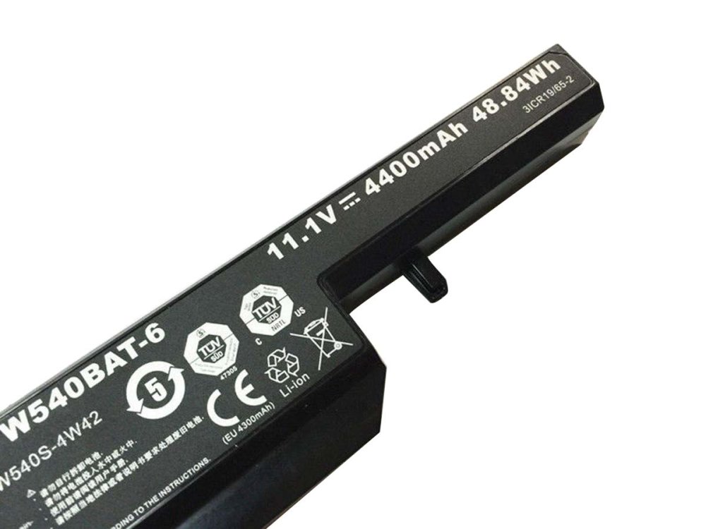 4400mAh 48.84Wh Bateria Clevo 6-87-W540S-4W42