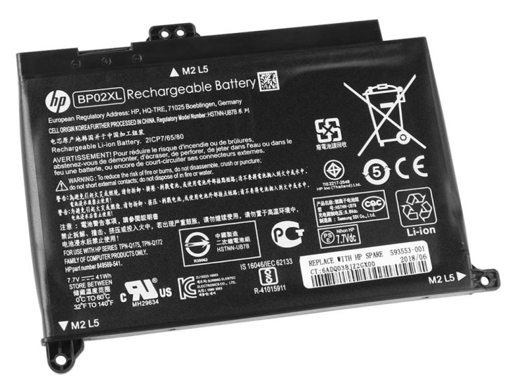 41Wh Original Bateria HP Pavilion 15-au001nv 15-au072sa  Clique na imagem para fechar