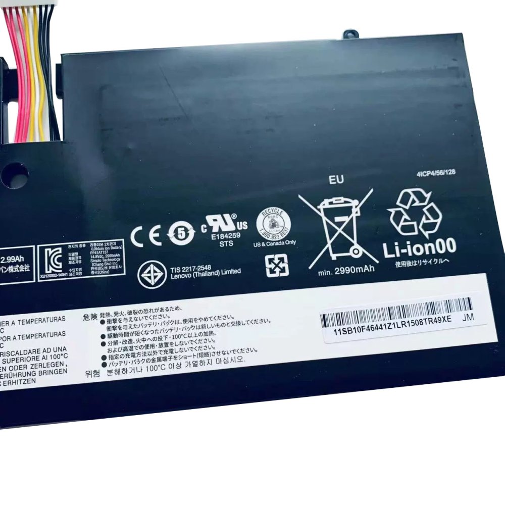 46Whr Lenovo 45N1070 45N1071 Original Bateria