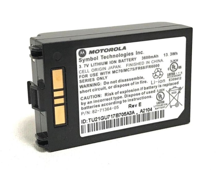 3600mAh 13.3Wh Bateria Motorola 82-71364-03 82-71364-05  Clique na imagem para fechar