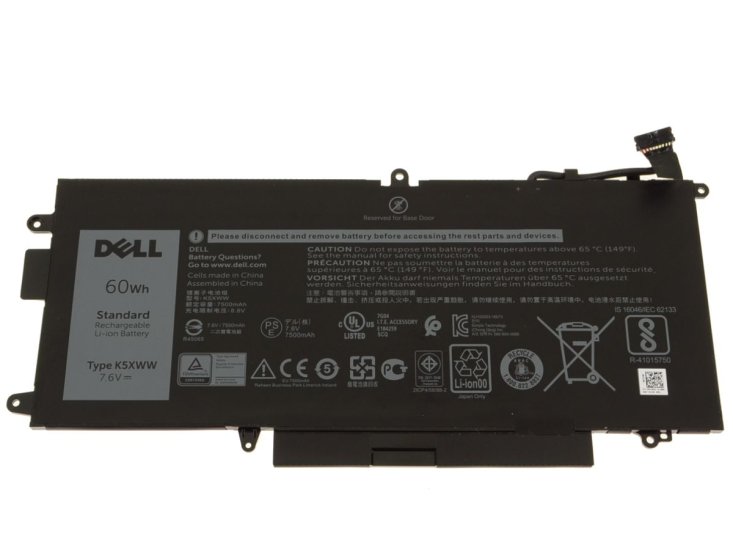 Original 7890mAh 60Wh Bateria Dell Latitude 7390 2-in-1  Clique na imagem para fechar