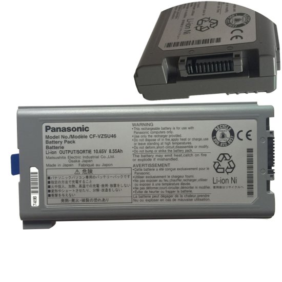 8550mAh Panasonic CF-VZSU46U CF-VZSU46R Original Bateria  Clique na imagem para fechar