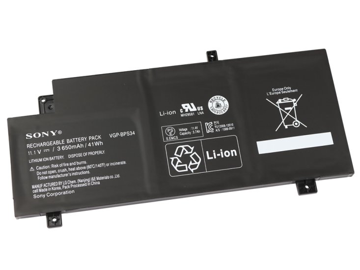 41Whr 3650mAh Sony Vaio SVF14A15CXB Original Bateria  Clique na imagem para fechar