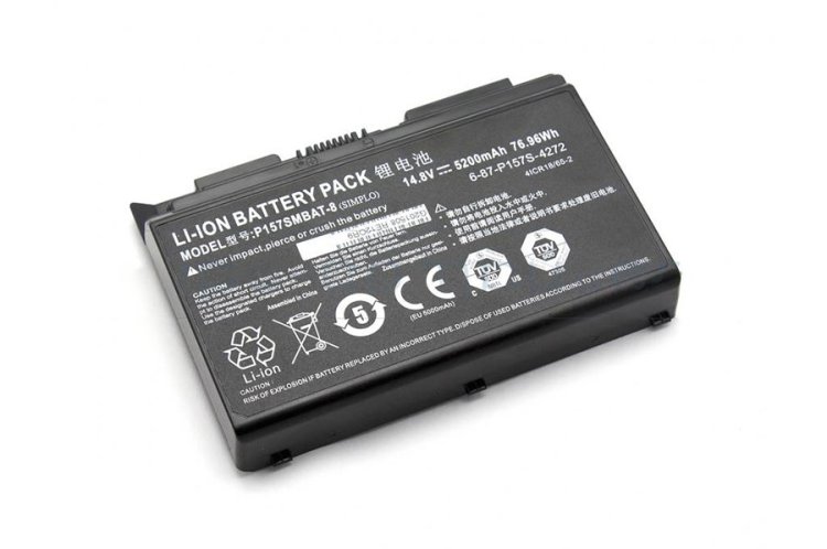 5200mAh 76.96Wh Bateria Clevo P177SM-A P177SM  Clique na imagem para fechar