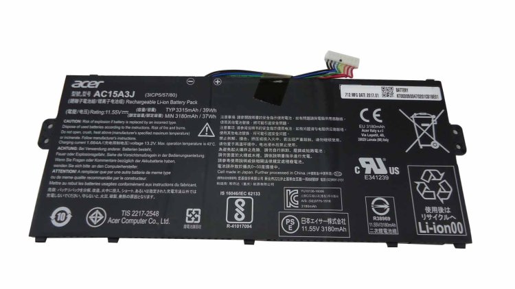 3315mAh 39Wh Bateria Acer Chromebook 11 C735-C7Y9  Clique na imagem para fechar