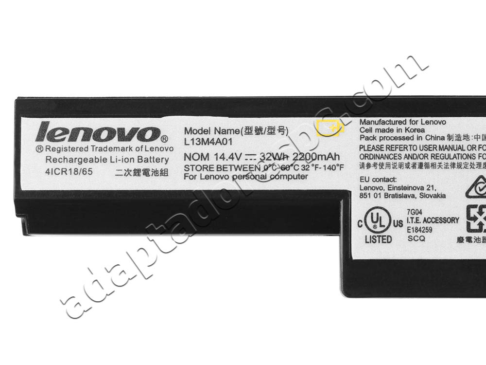 Bateria Lenovo IdeaPad 305 32Whr 4 Células