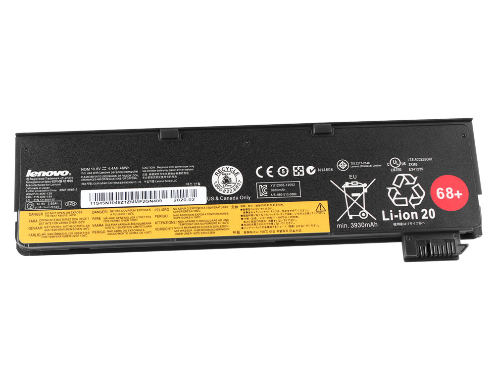 Bateria Lenovo ThinkPad X260 48Whr 6 Células