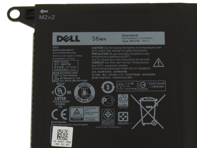 Bateria Dell XPS 13-9350 52Whr