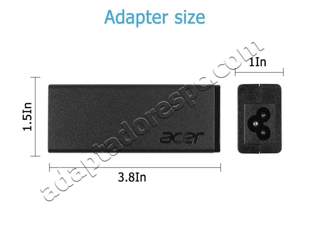 45W Adaptador AC Carregador Packard Bell EasyNote LG71BM-P75M