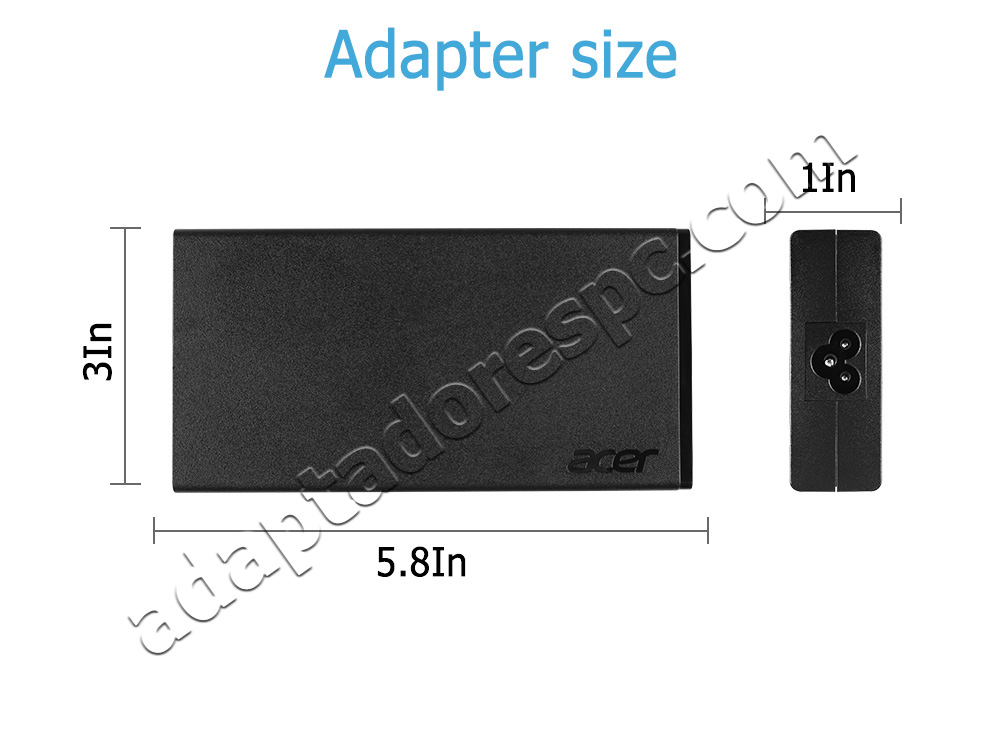 135W Adaptador AC Carregador Acer Aspire VN7-792G-74JF + Cabo