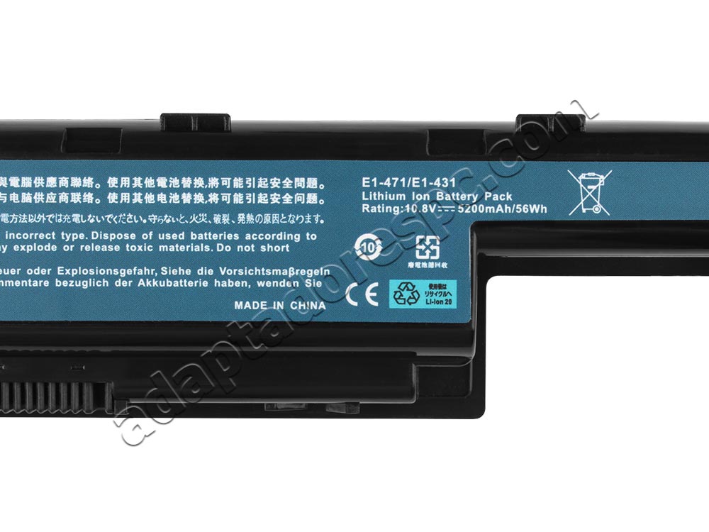 Bateria Original Acer 31CR19/65-2 31CR19/653 31CR19/65-3 5200mAh