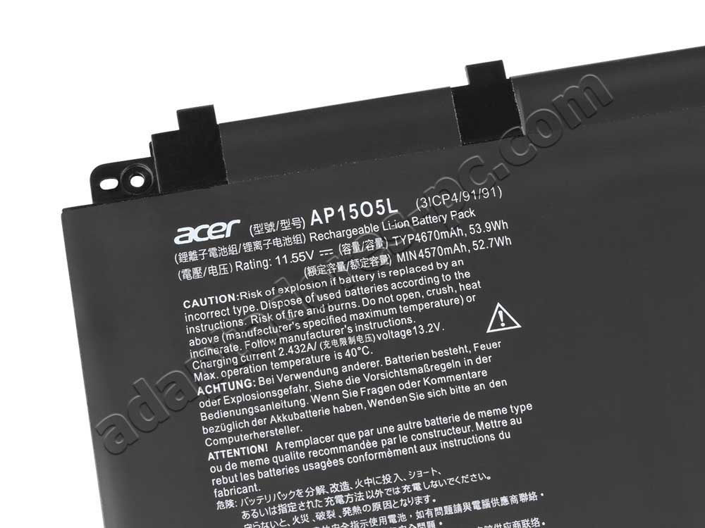 4670mAh 53.9Wh Bateria Acer Chromebook 13 CB713