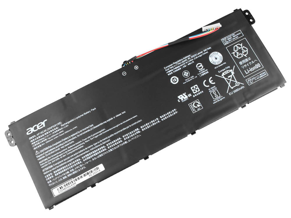 4200mAh 48Wh Bateria Acer Spin 3 SP314-54N-50W3