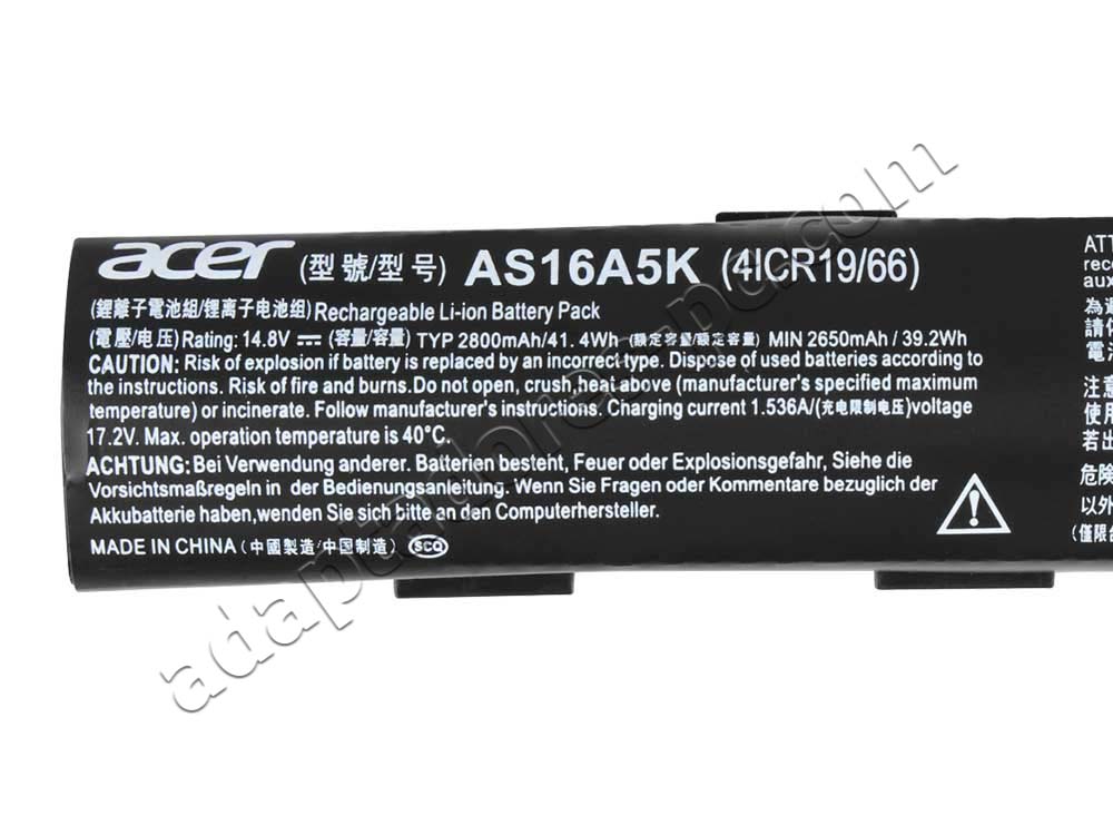 2800mAh 41.4Wh Bateria Acer TravelMate P249-MG