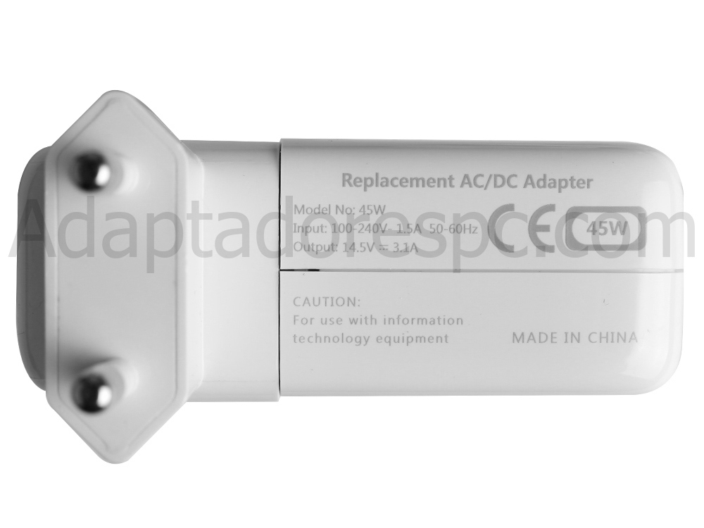 45W Adaptador AC Carregador Apple MacBook Air MC966X/A Air A1370