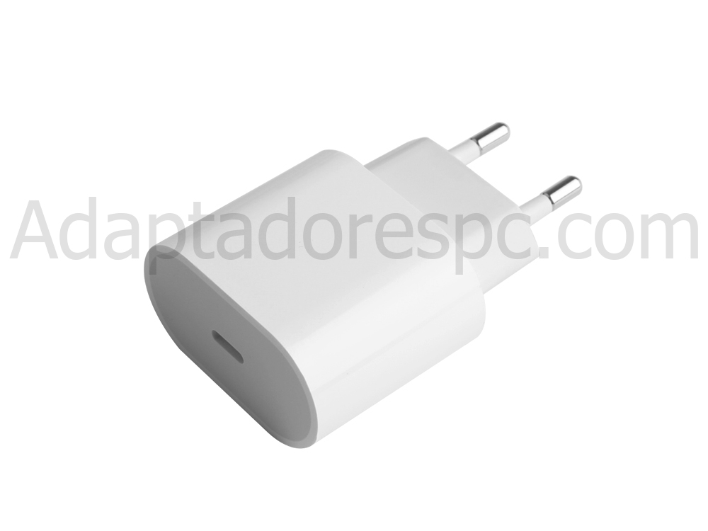 18W USB-C Apple A1720 MU7T2 Adaptador Carregador