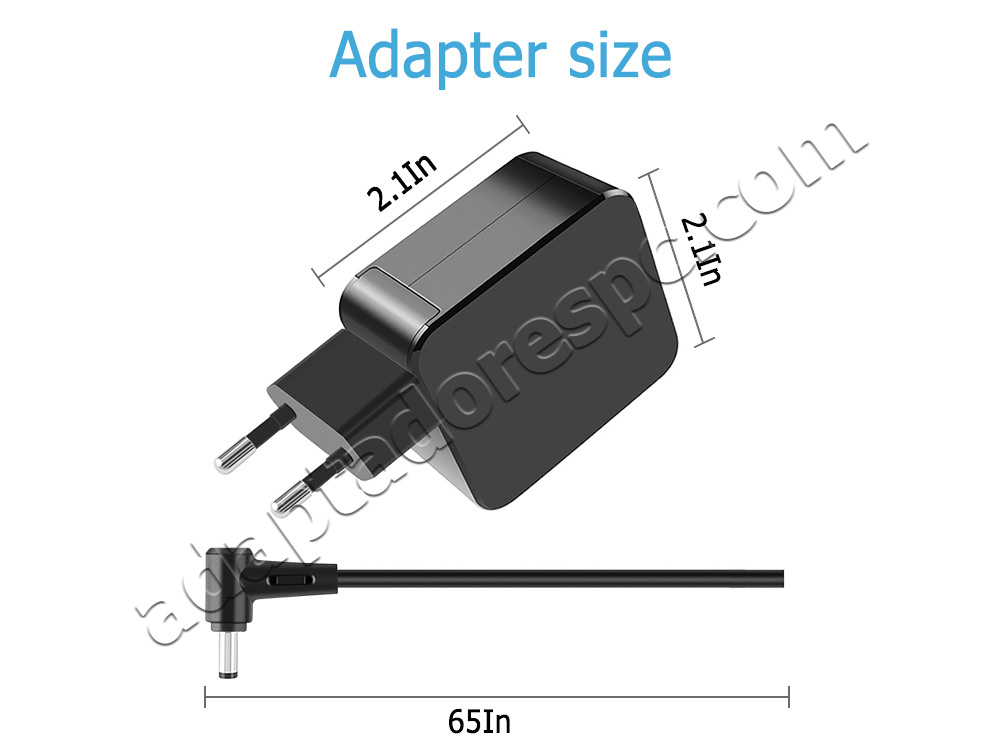 Original 33W Asus ADP-33AW C(4.0mm * 1.35mm) Adaptador Carregador