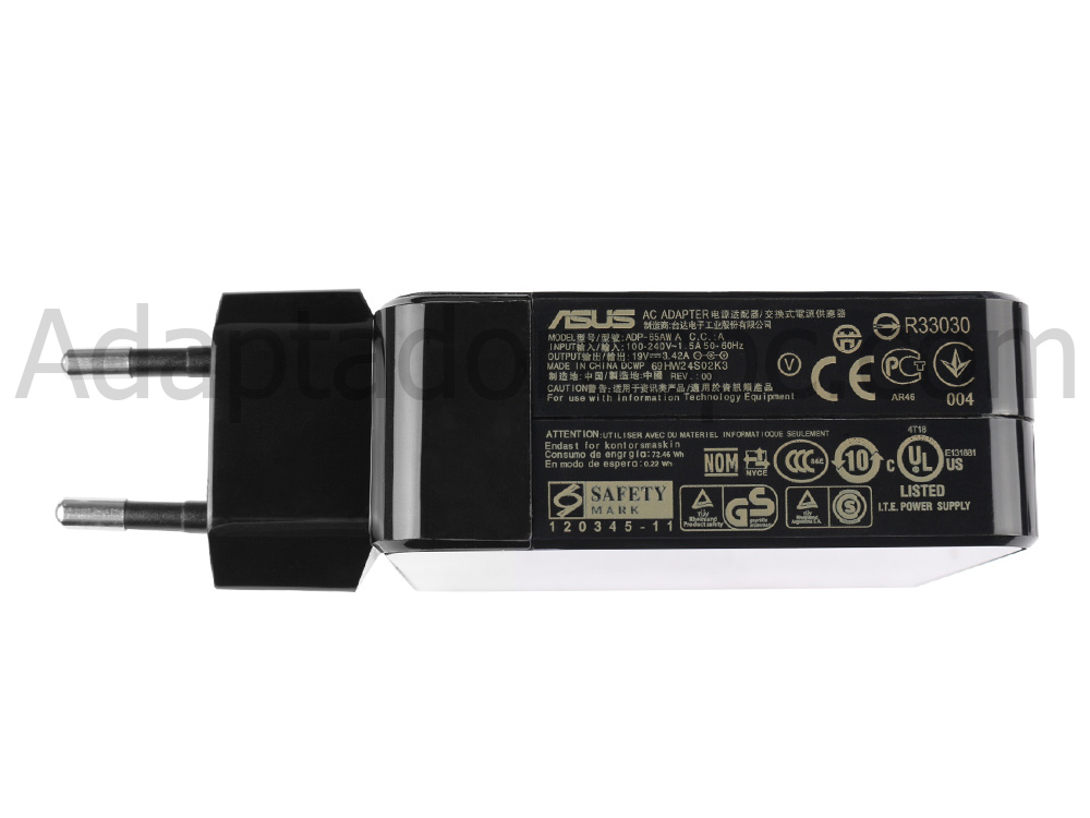 Original 65W Asus PA-1650-78(4.5mm*3.0mm) AC Adaptador Carregador