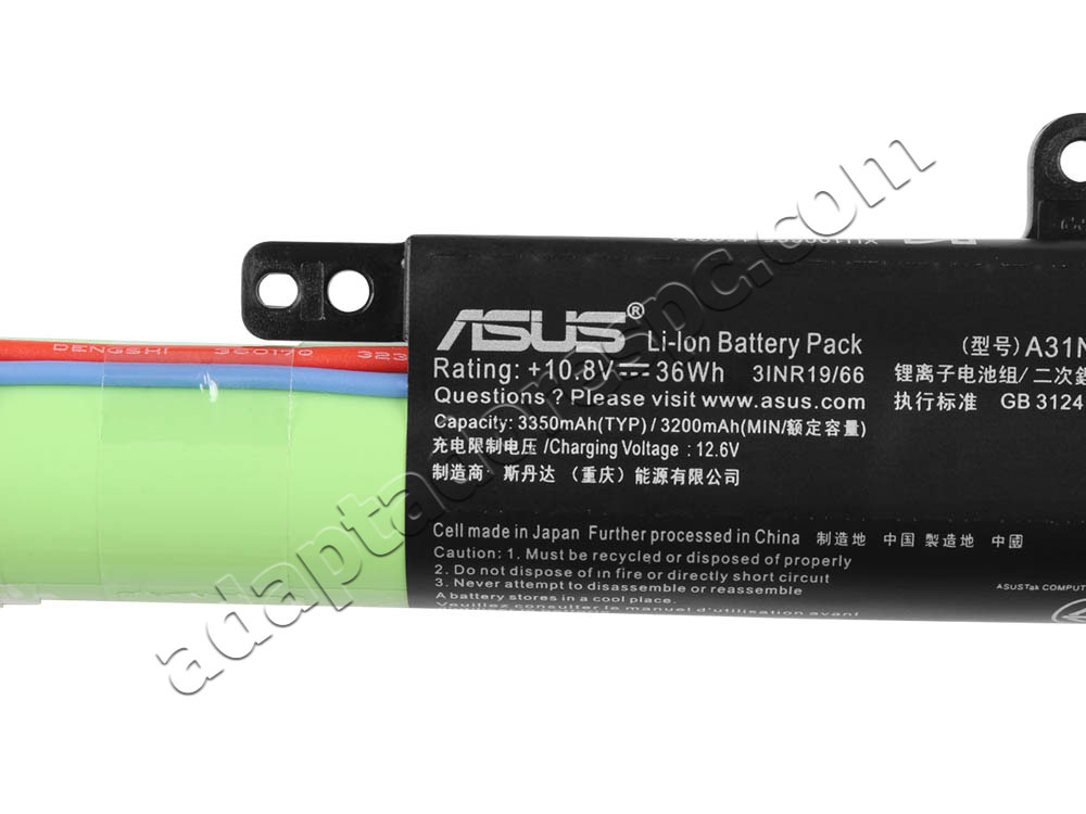 36Wh 3200mAh Original Bateria Asus VivoBook A541UV-76B92PB1 A541UV-DM727