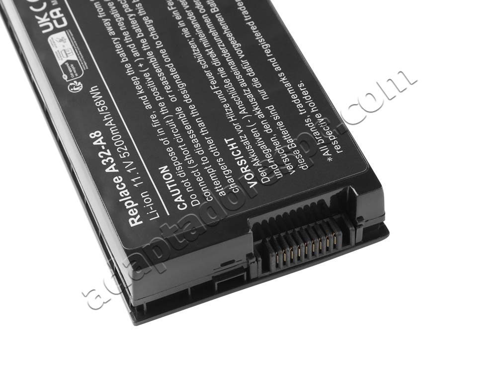 4800mAh 49Wh Bateria Asus 70-NF51B1000