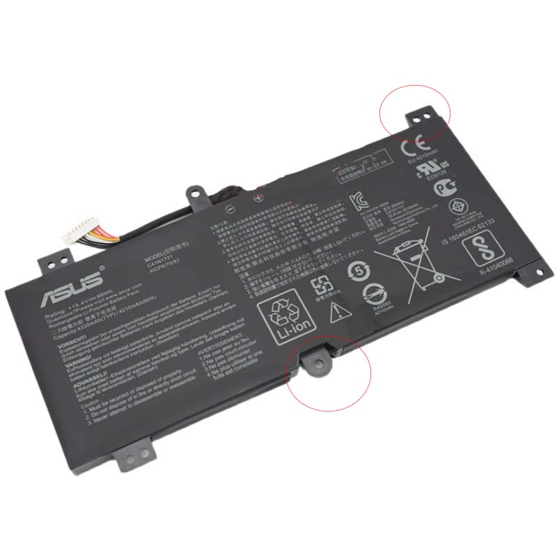 Original Bateria Asus GL504GM GL504GS 66Wh 4335mAh