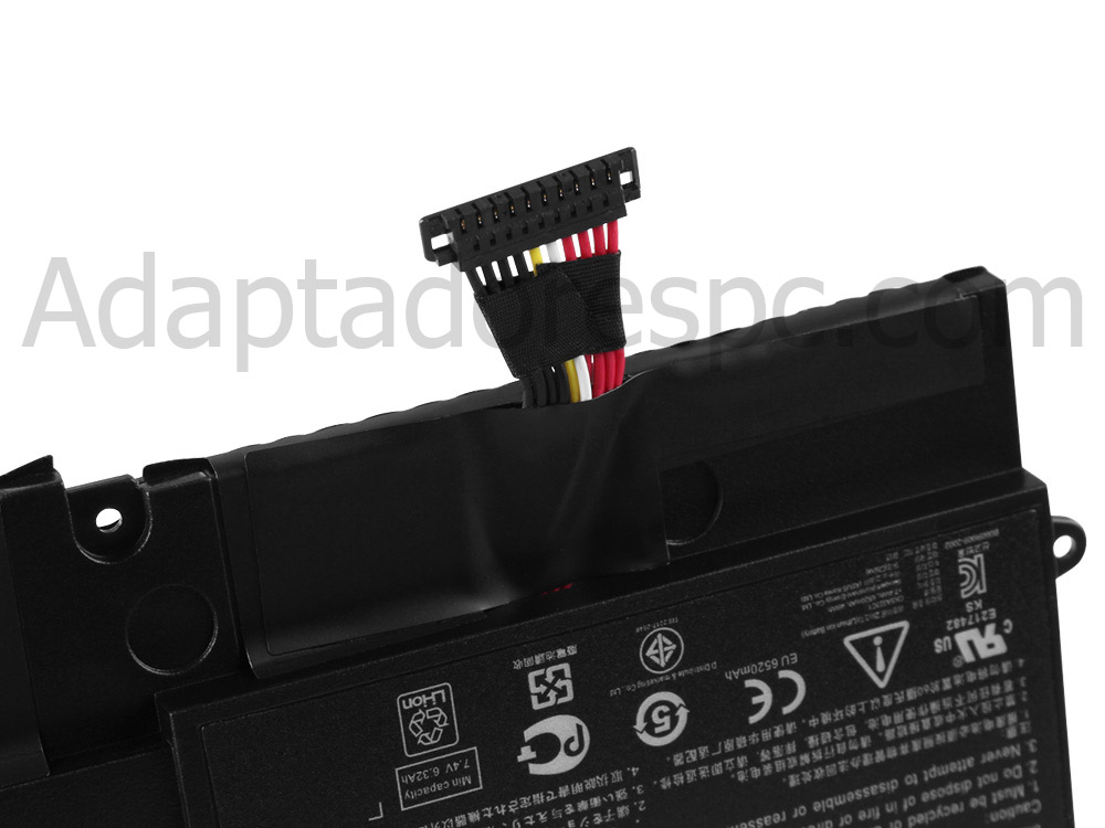 6520mAh Asus C23-UX32 Zenbook Prime Original Bateria