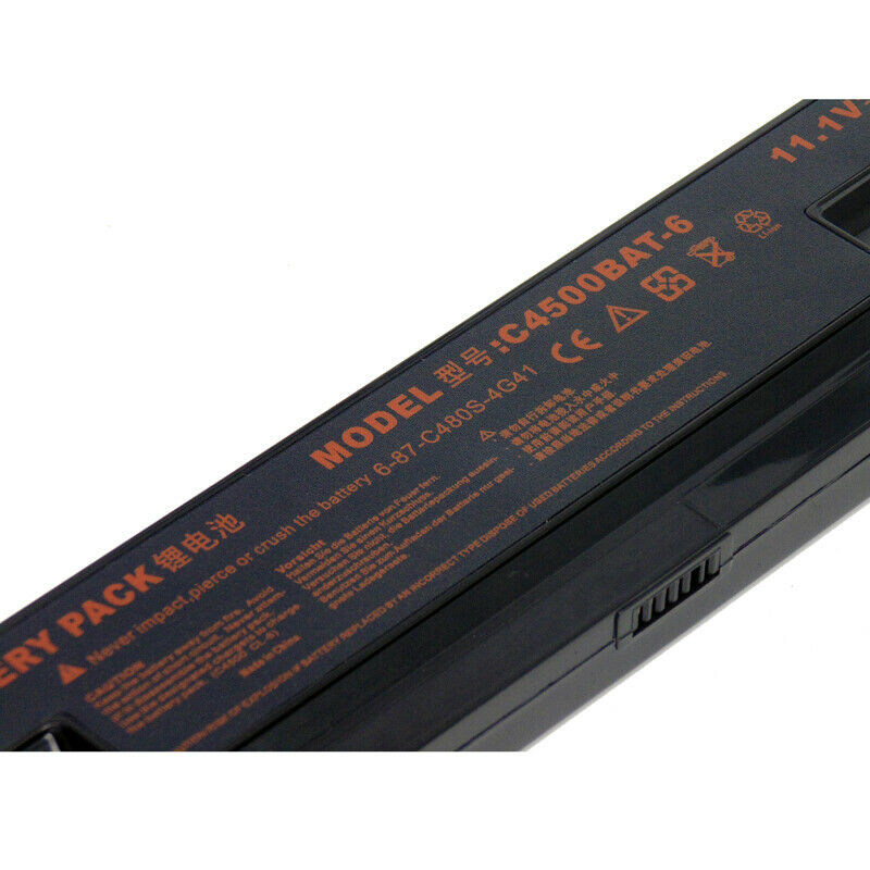 4400mAh 48.84Wh Bateria Clevo 6-87-C480S-4G4