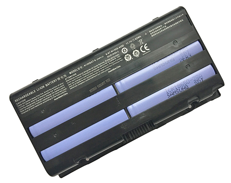 5585mAh 62Wh Bateria Clevo 6-87-N150S-4U91