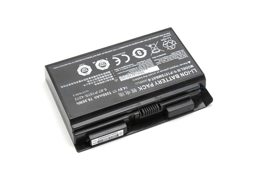 5200mAh 76.96Wh Bateria Clevo 6-87-P157S-4271