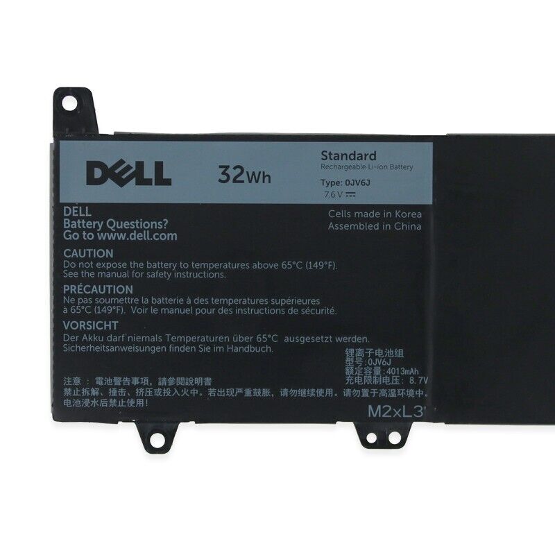 Original 32Wh Bateria Dell Inspiron 11 3162 P24T P24T001