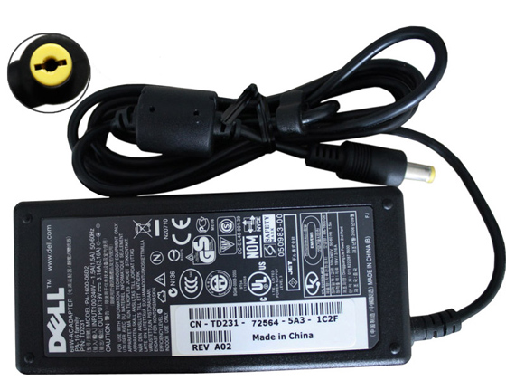 60W Dell TD231 WD971 Original Adaptador AC Carregador  Clique na imagem para fechar