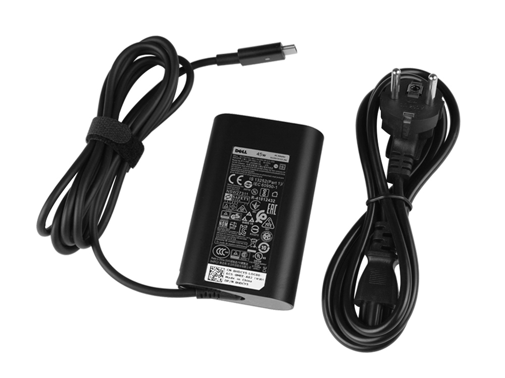 45W USB-C Dell PH45W17-CA AC Adaptador Carregador