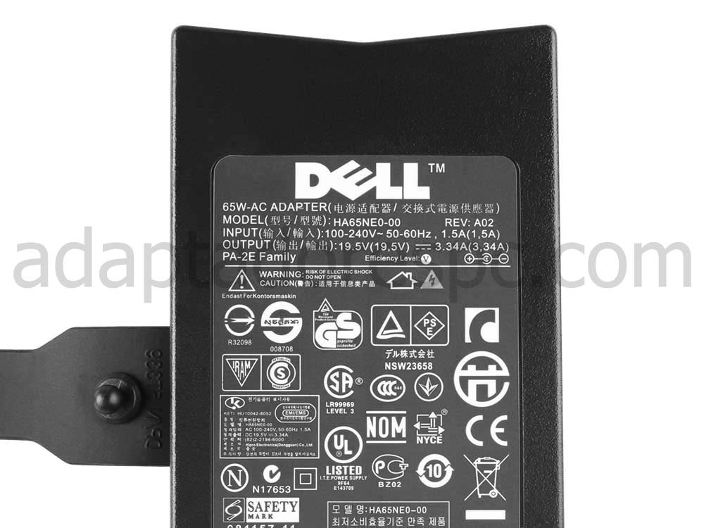 65W Dell ADP-90AH B Original Adaptador AC Carregador