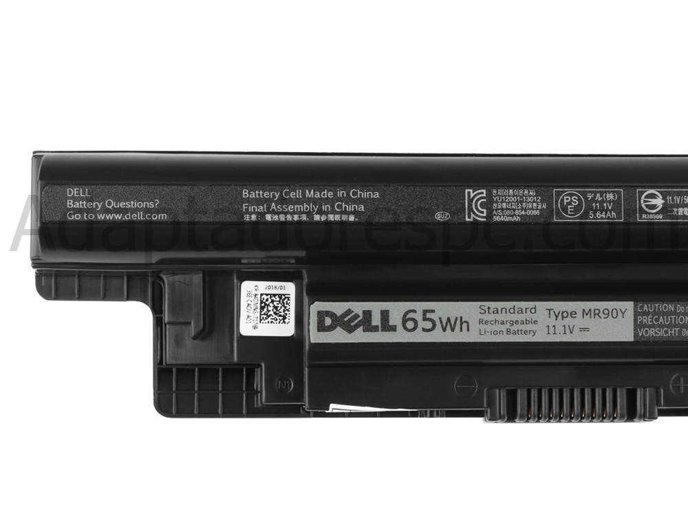 4400mAh Dell Inspiron 15 3521 15R 5521 Original Bateria