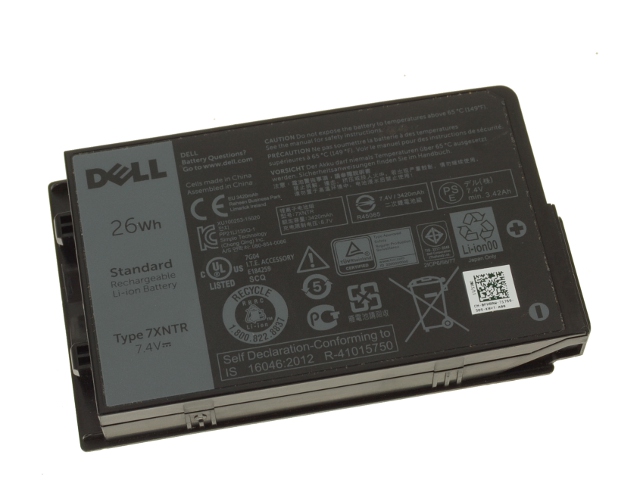 Original 26Wh Bateria Dell Latitude 12 7202 T03H001