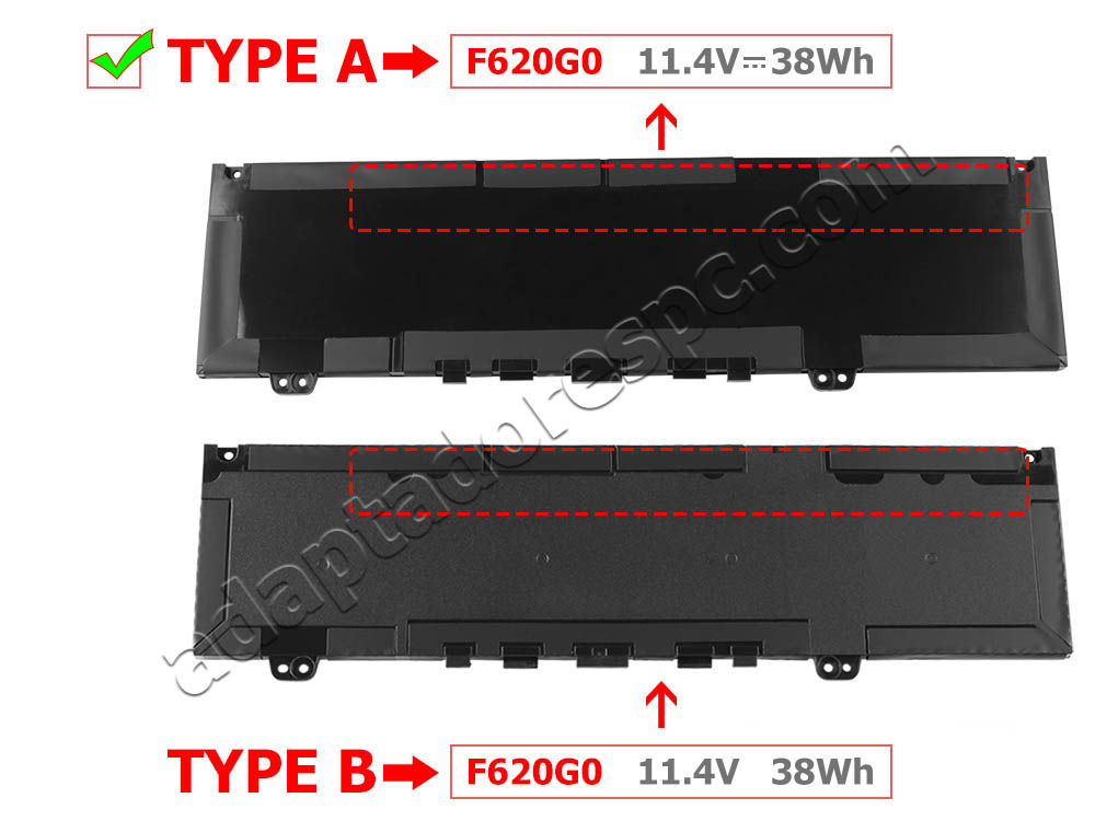 3166mAh 38Wh Original Bateria Dell Inspiron 13 7373 P83G001