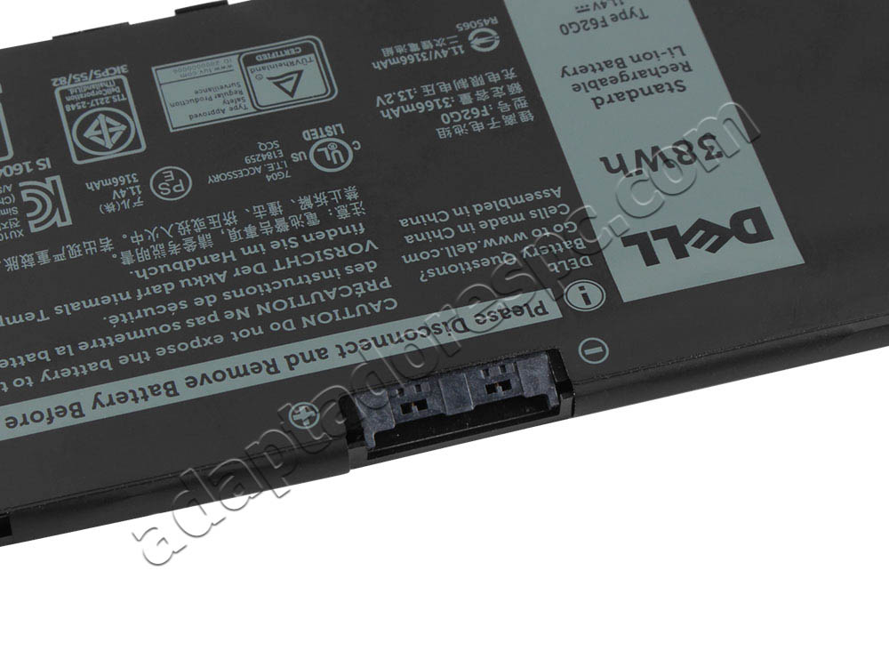 3166mAh 38Wh Original Bateria Dell Inspiron 13 7373 P83G001