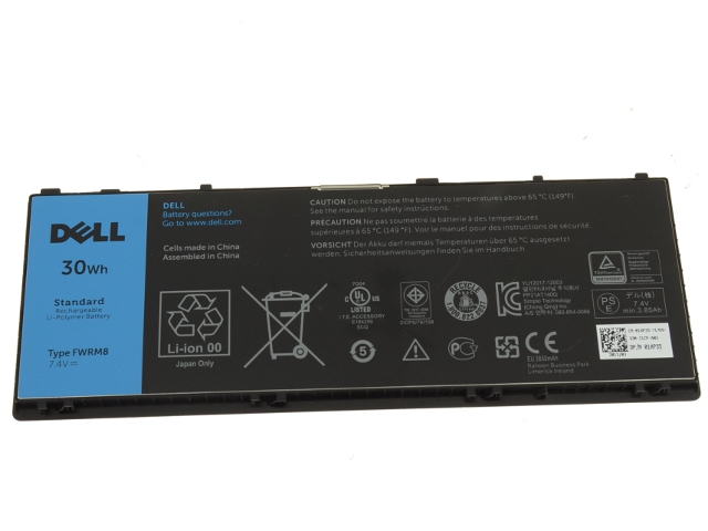 Original 4000mAh 30Wh Bateria Dell FWRM8 KY1TV