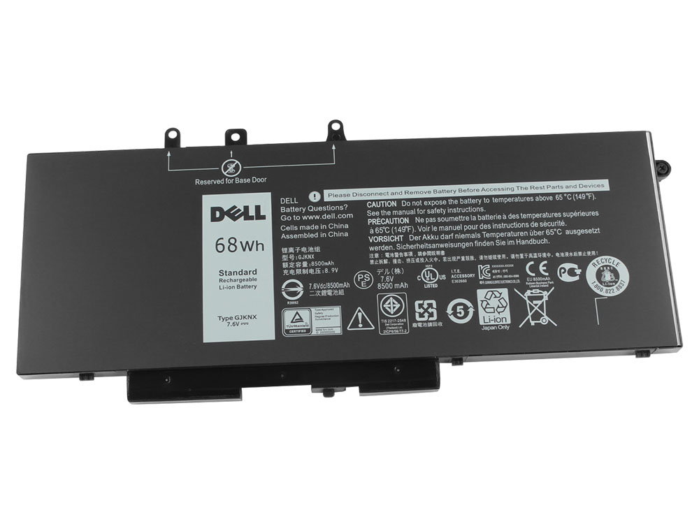 8500mAh 68Wh Original Bateria Dell Latitude 14 5480 P72G001