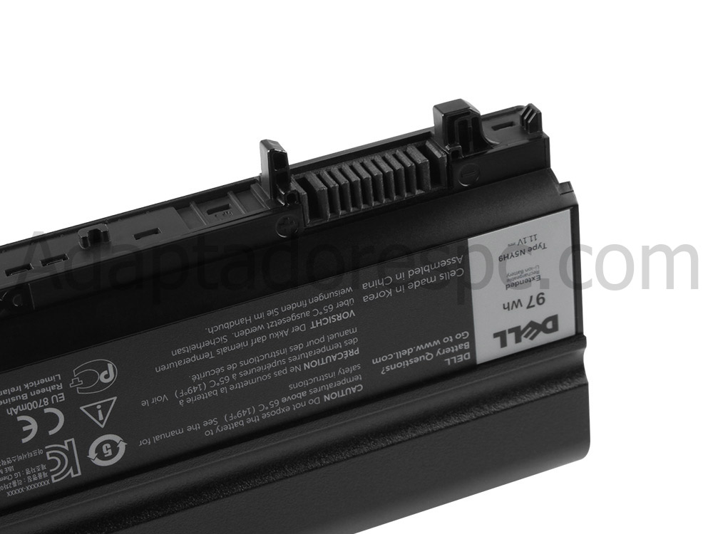 8700mAh 97Wh Original Bateria Dell Latitude E5540 5540-4596