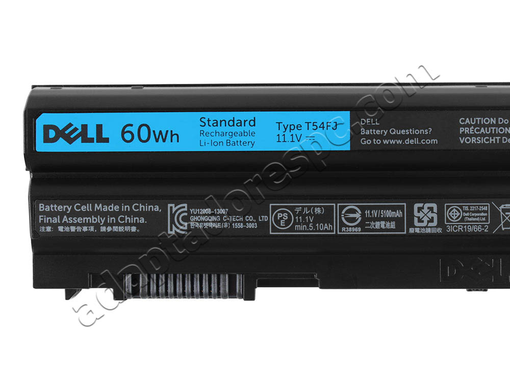 5400mAh 60Wh Original Bateria Dell MKD62 2MV3R