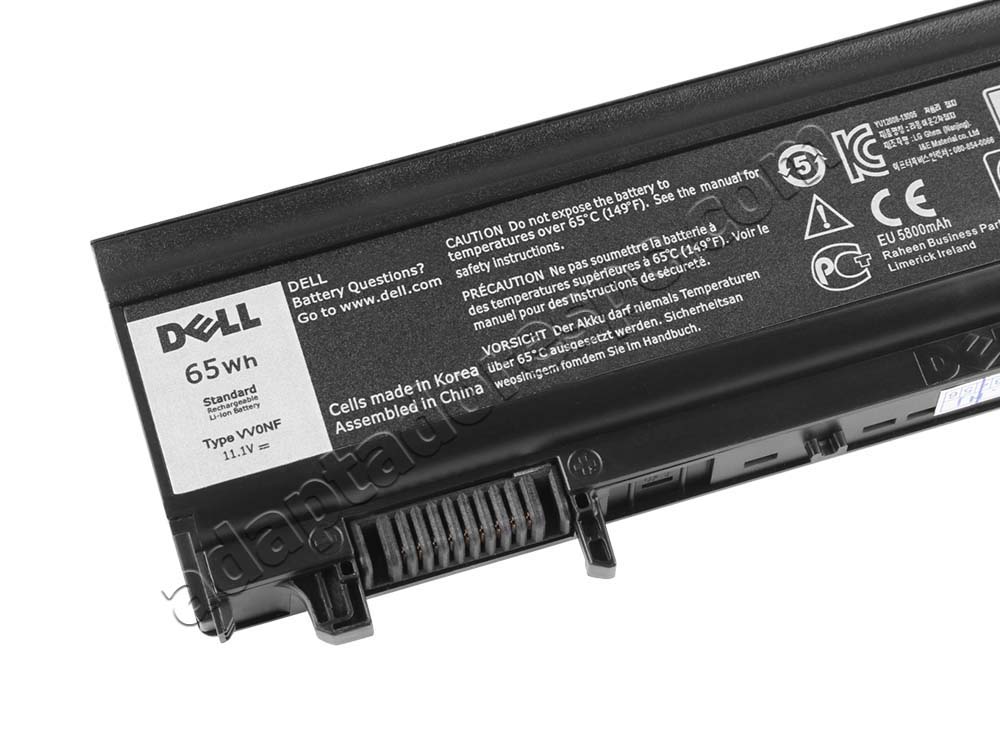 5800mAh 65Wh Original Bateria Dell VV0NF 0VV0NF