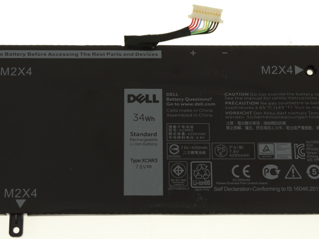 34Wh Original Bateria Dell Latitude 13 7370